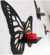 Butterfly with Wooden Shelf